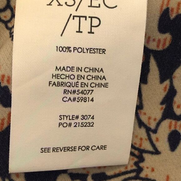 CAbi Stevie Flutter Sleeve Top Size XS - Picture 10 of 15